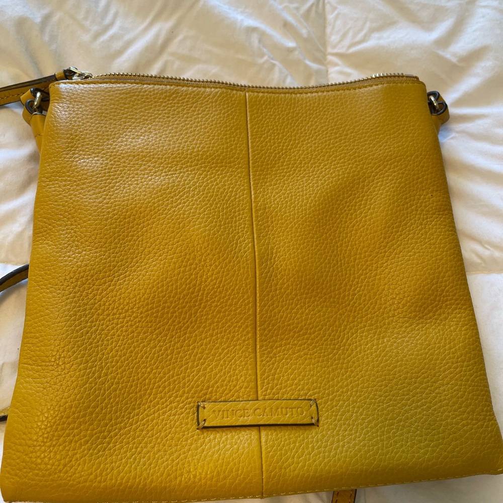 Vince Camuto leather cross body bag